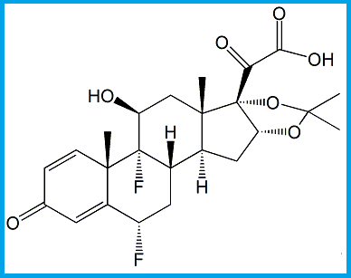  FLUOCINOLONE ACETONIDE EP IMPURITY A / FLUOCINOLONE ACETONIDE-21-CARBOXYLIC ACID